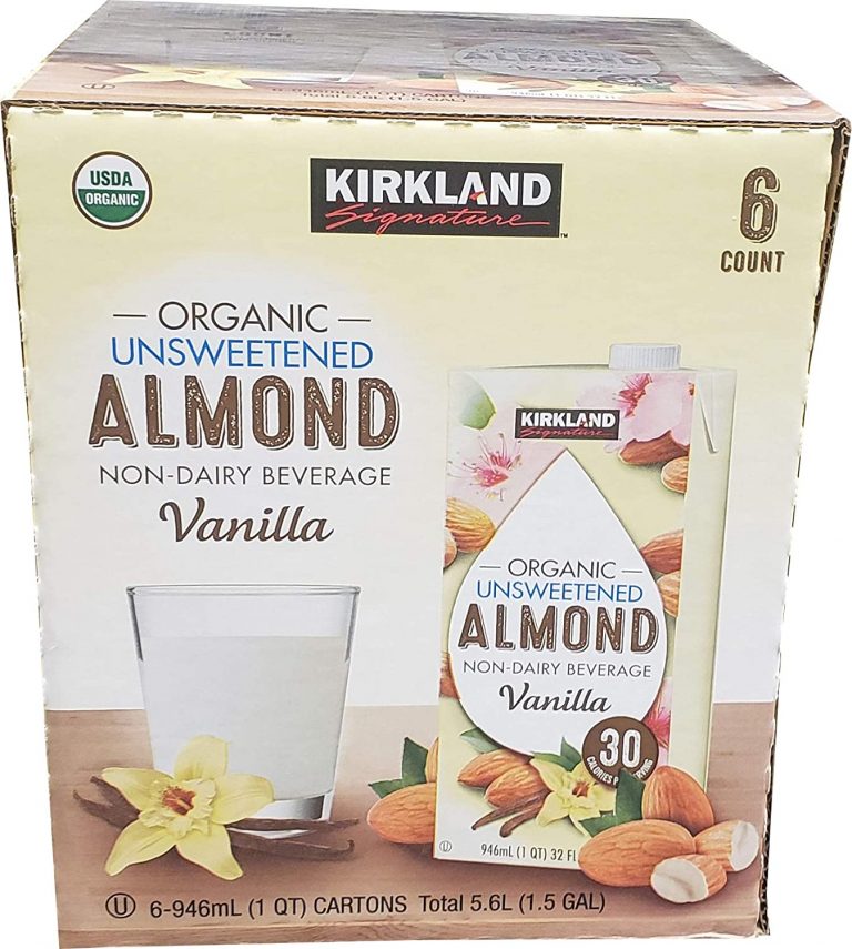 Kirkland Signature Organic Almond Milk Unsweetened Beverage, 192 fl. oz