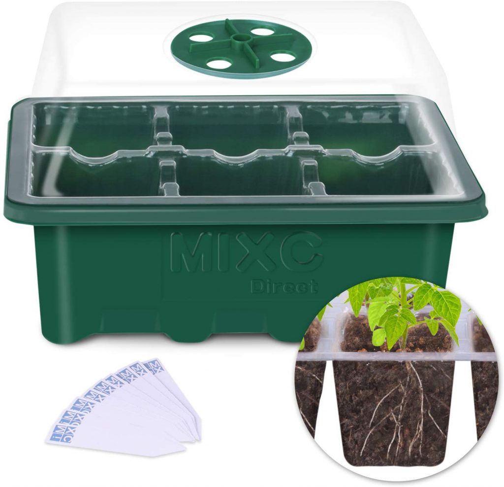 10 Set Seedling Trays Seed Starter Kit (6 Cell or 12 Cell) » Survival Kits