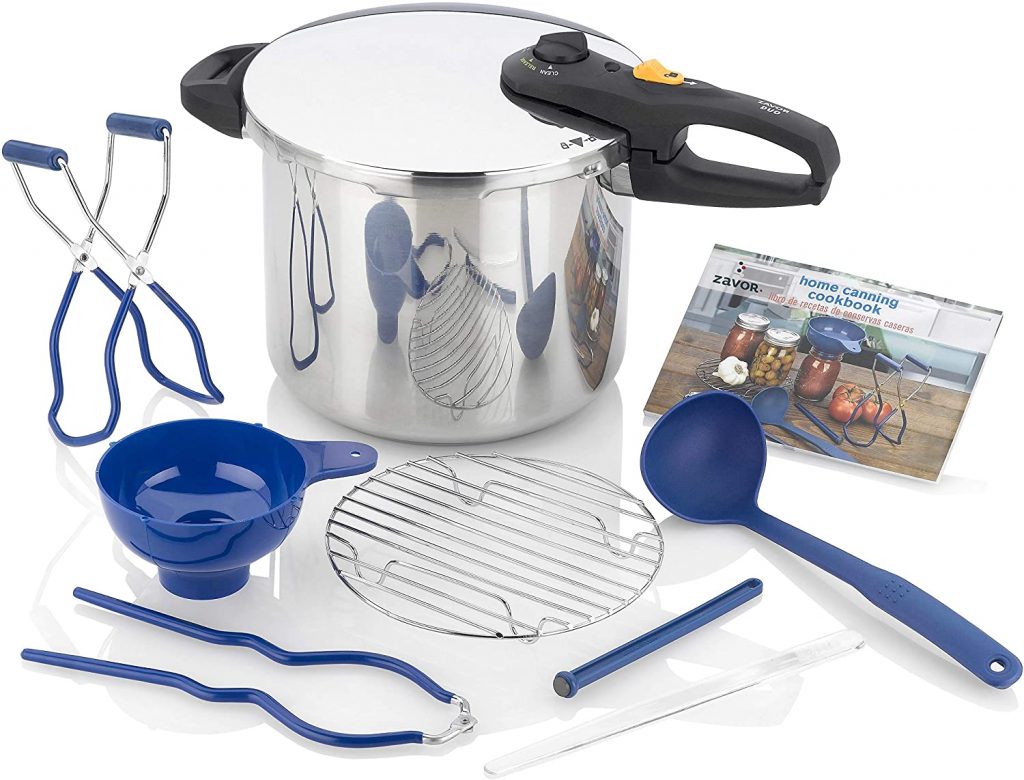 10piece Pressure Canner Set, 10 Qt Pressure Cooker with Complete